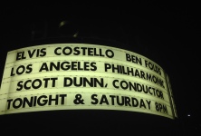 Bedlam: Elvis Costello & The LA Philharmonic @ Hollywood Bowl, 9/5/14